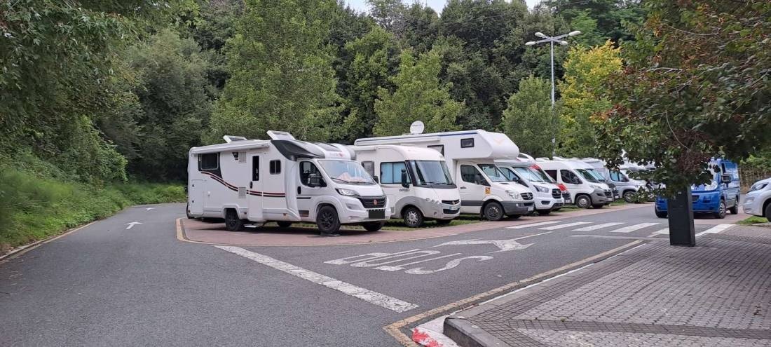 Area Autocaravanas Donosti — Sp. parking dla kamperów in Donostia