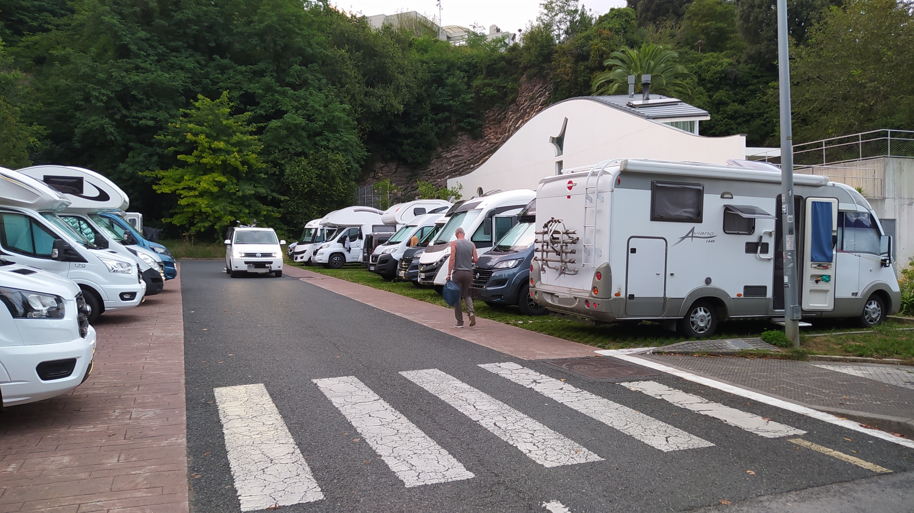 Area Autocaravanas Donosti — Area di sosta in Donostia