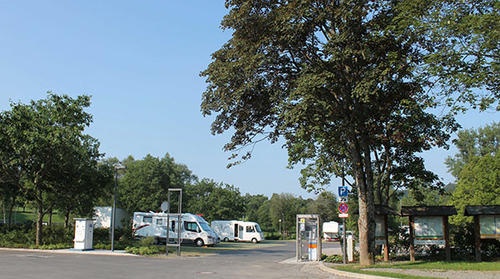 Wohnmobilstellplatz am Kurpark Grafenau — Stellplatz in Grafenau
