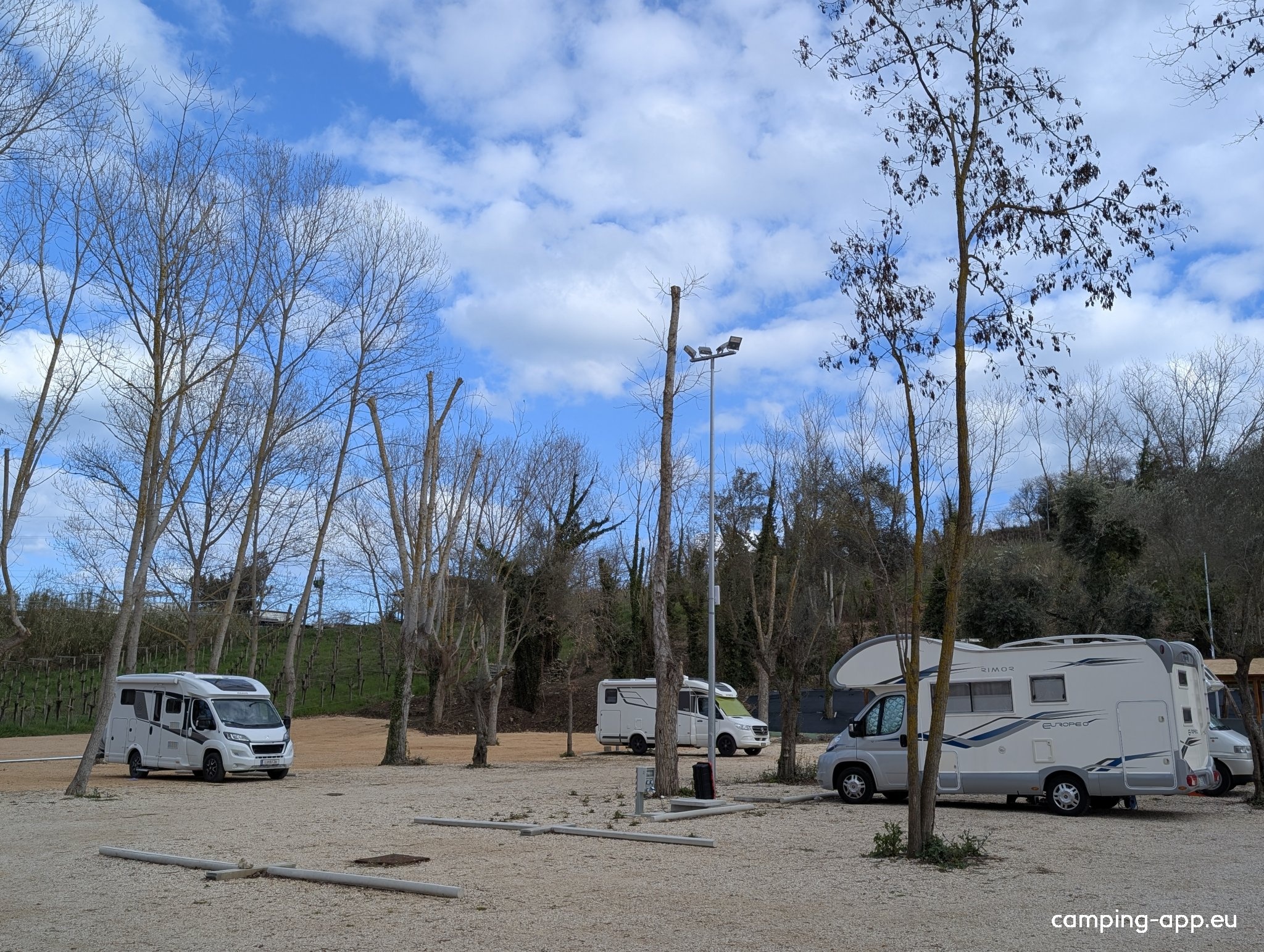 Costa dei Trabocchi — Camperplads in Rocca San Giovanni CH