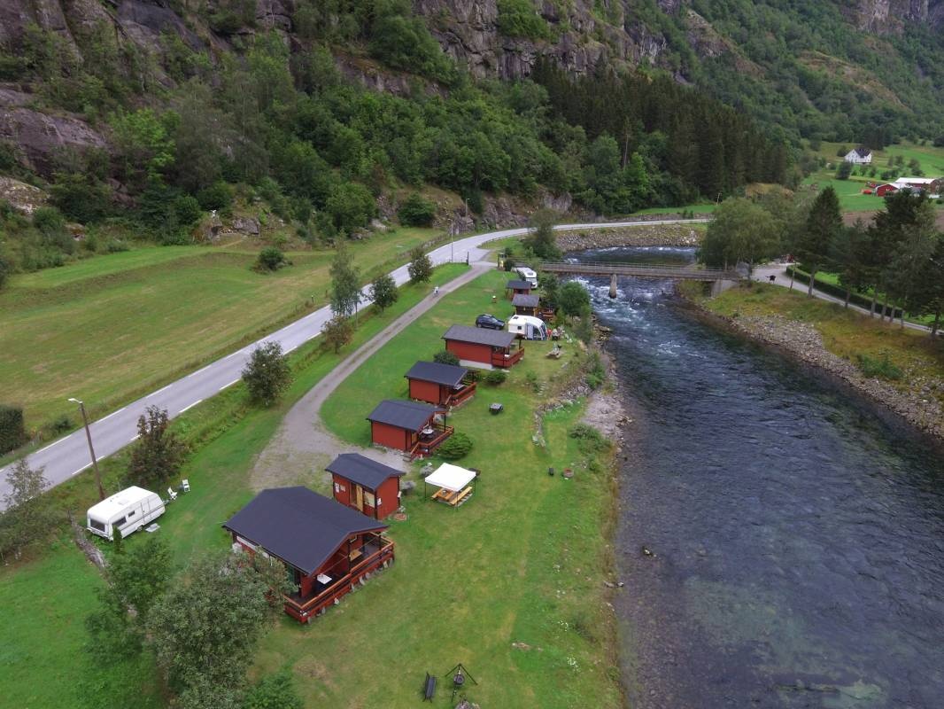 Skresanden Camping — Campingplads in Aurland