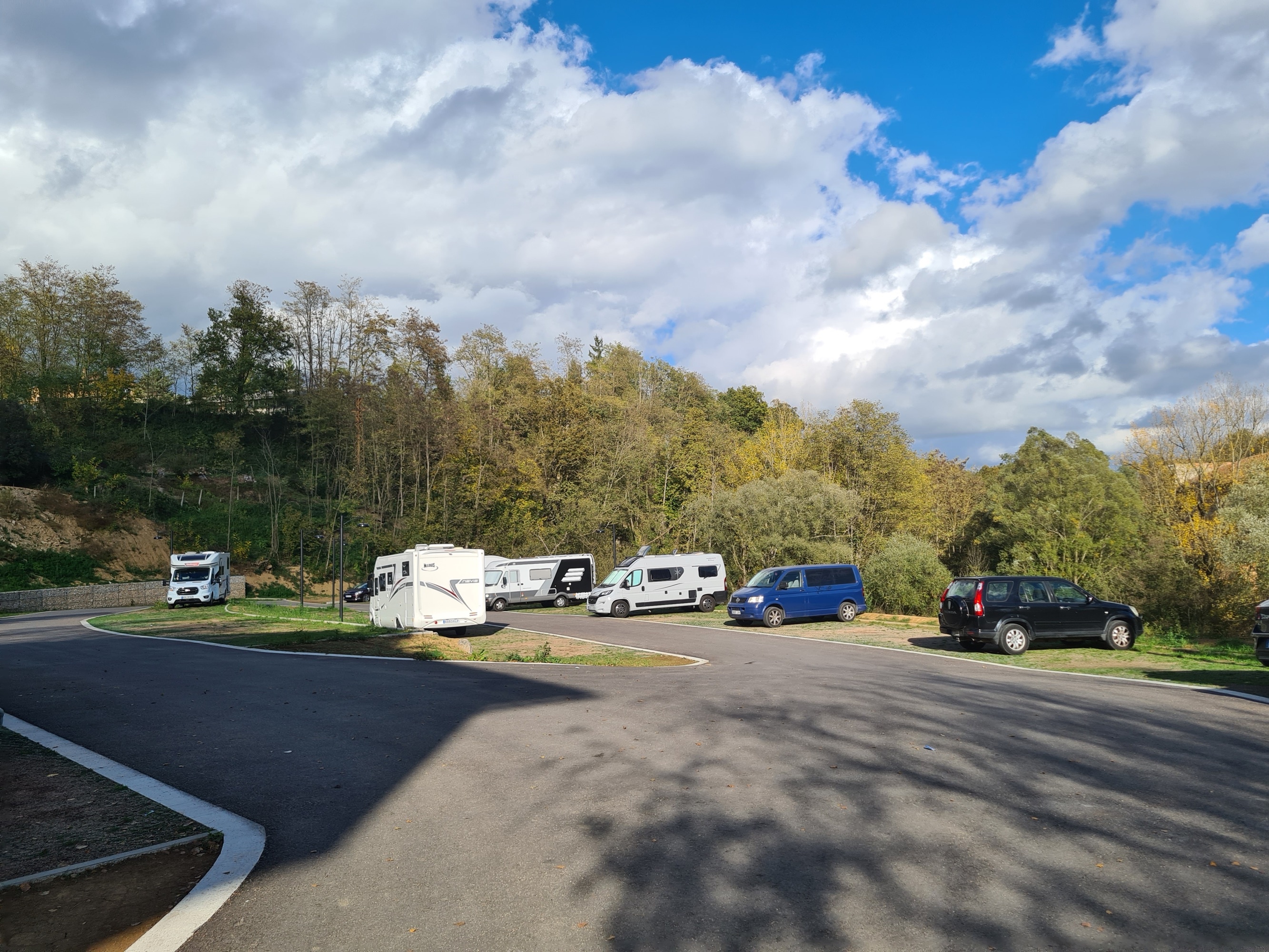 Stellplatz Sant Joan de les Abadesses — Ställplats in Sant Joan de les Abadesses