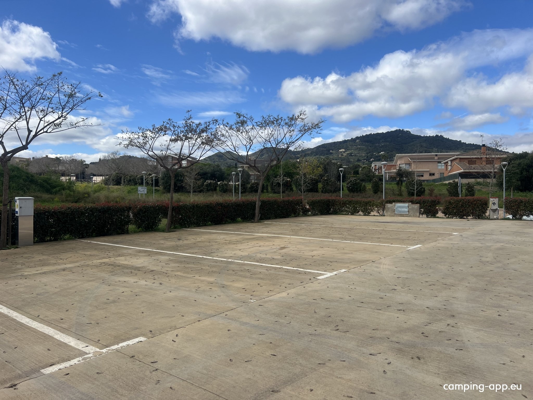 Pàrquing per a Autocaravanes-Campers — Bobilplass in 