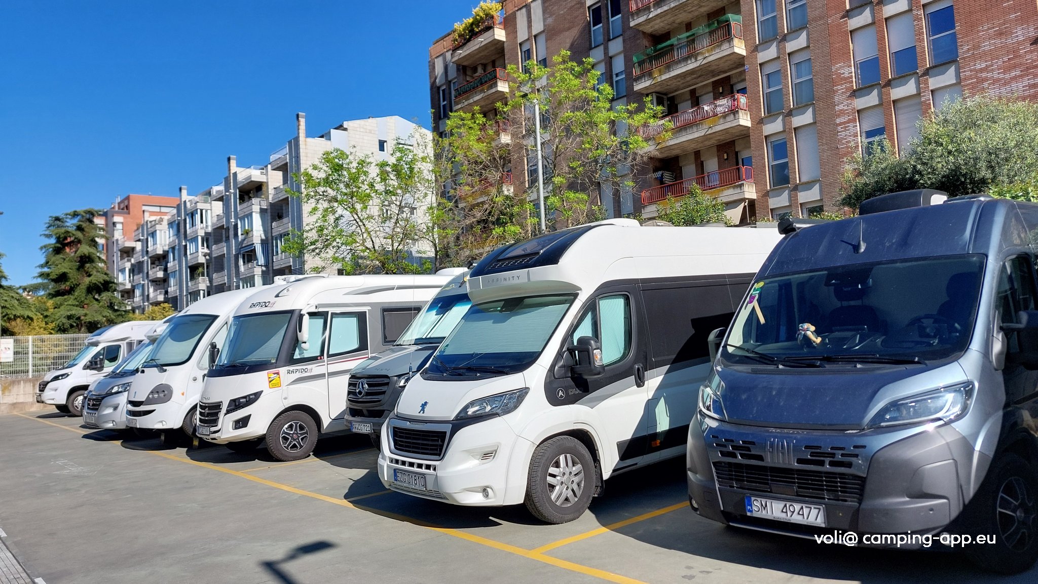 Stellplatz La Devesa Girona — Area Autocaravanas in Girona