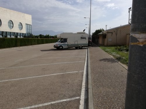 Übernachtungsparkplatz  Cascante — Місце для кемперів in Cascante