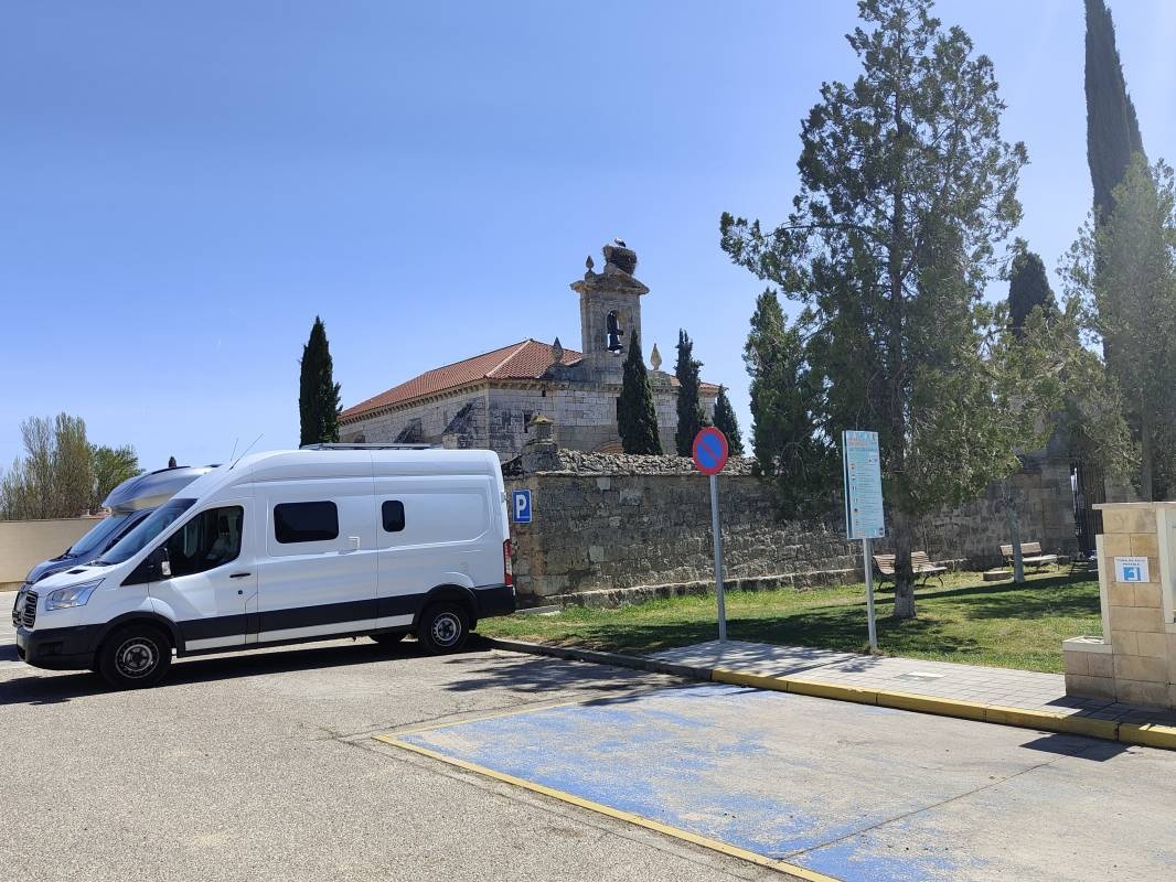 Stellplatz Torquemada — Camperplaats in Torquemada