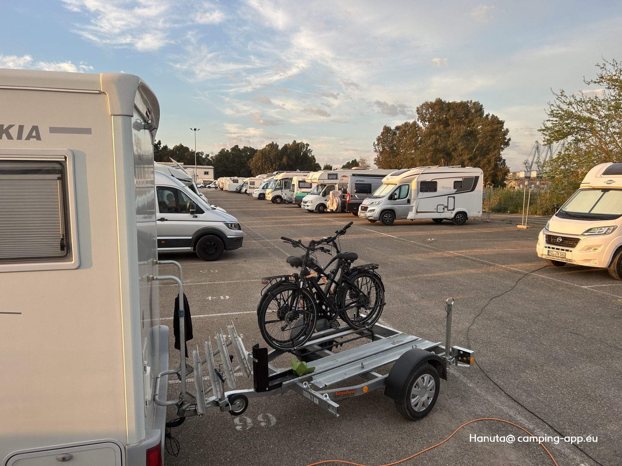 Stellplatz Sevilla — Bobilplass in Sevilla