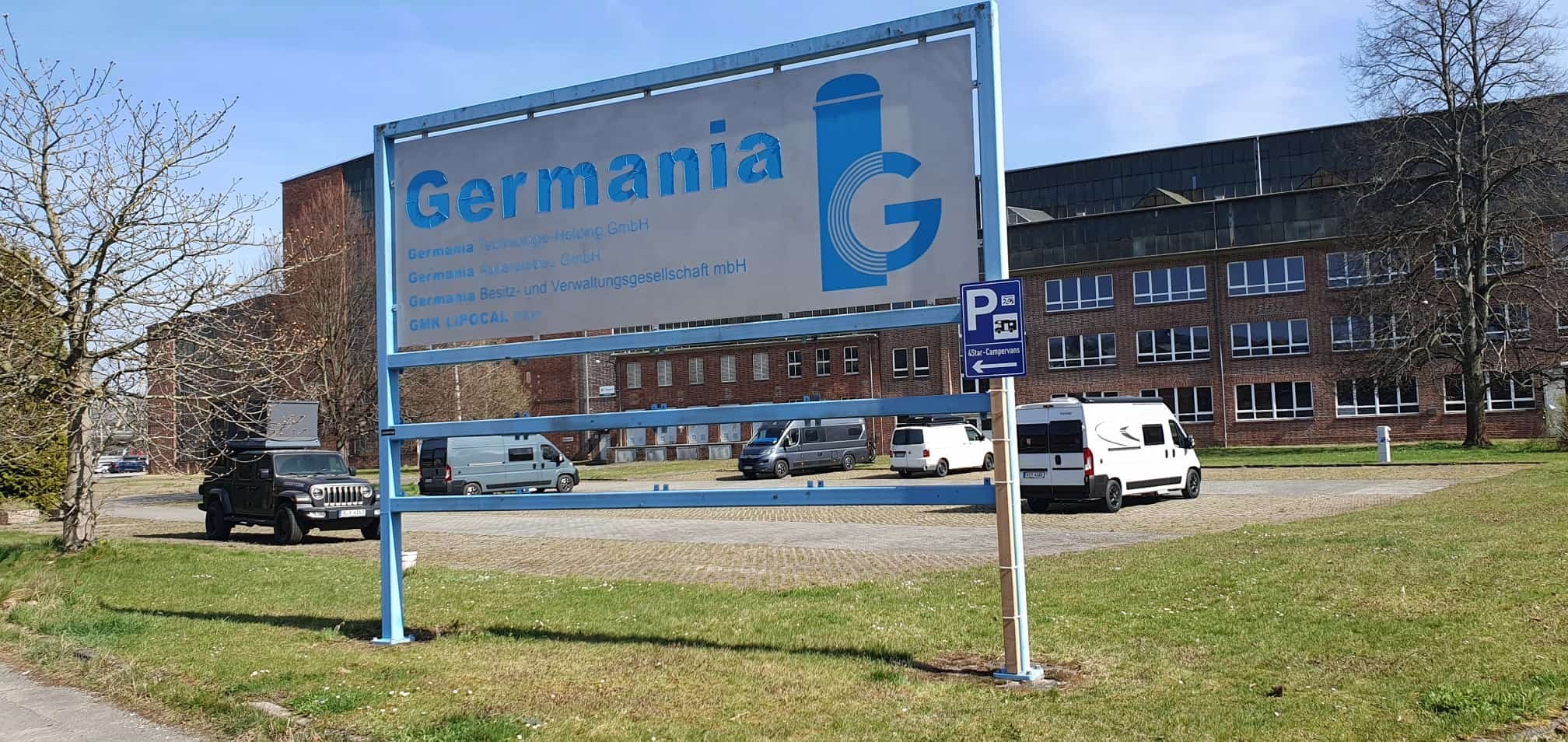 Stellplatz Alte Germania — Bobilplass in Chemnitz