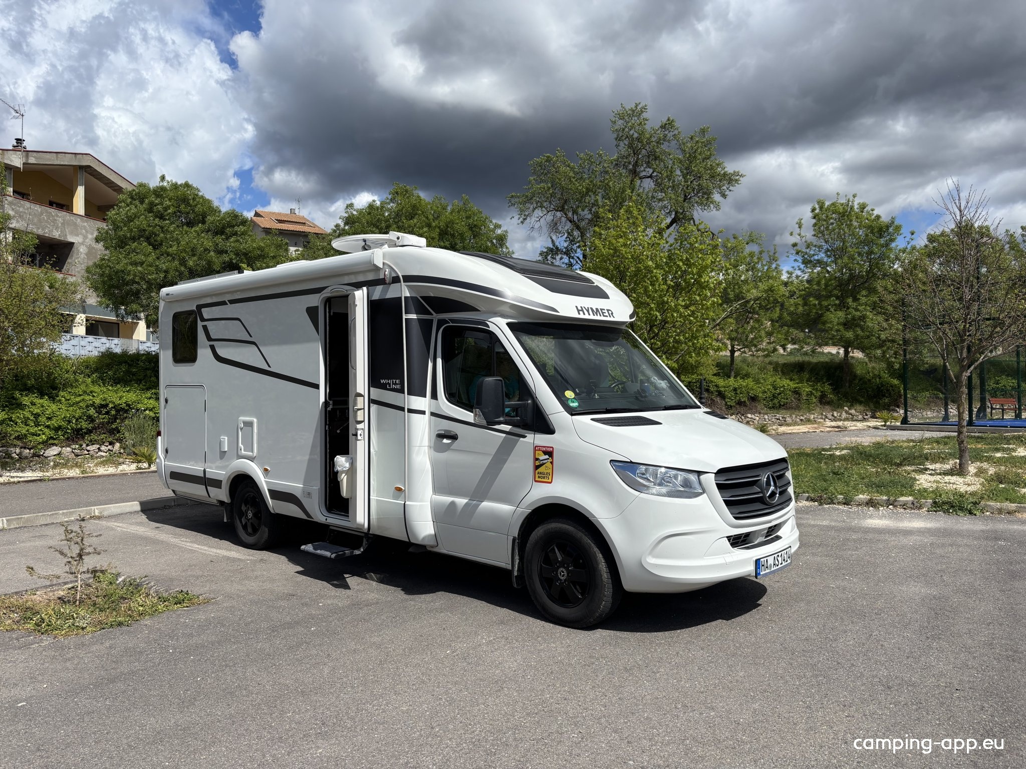 Estada, Spanien — Karavan Sitesi in Estada