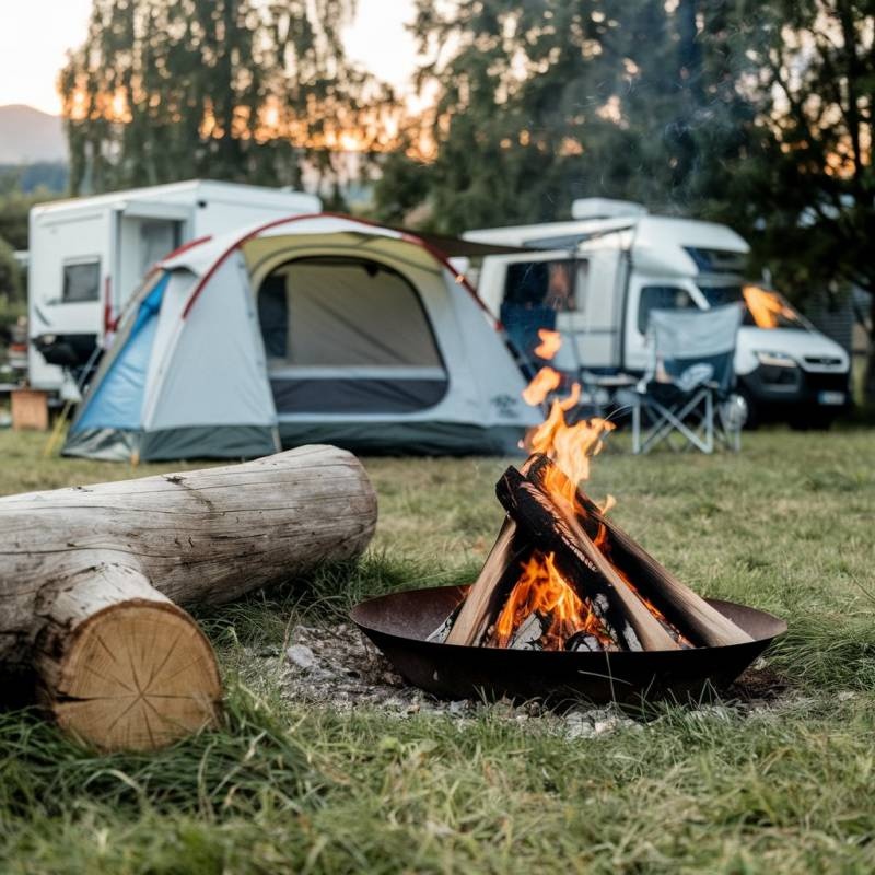 Naturcamp Lenkgrund — Camping in Ilmenau