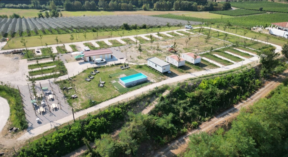 Agricamping AL CIELO Stellato — Campingplats in Valeggio sul Mincio