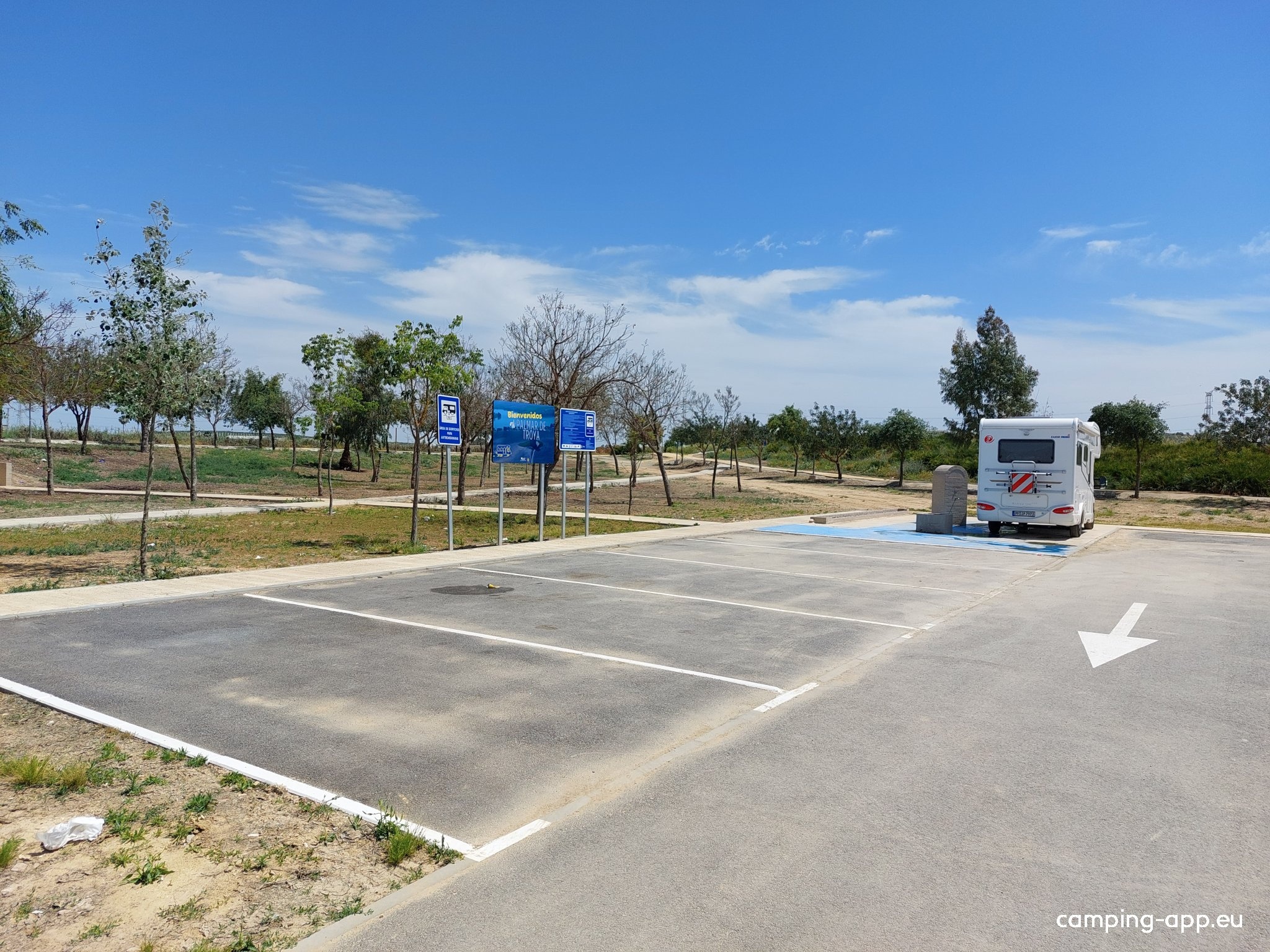 Stellplatz El Palmar de Troya — Bobilplass in El Palmar de Troya