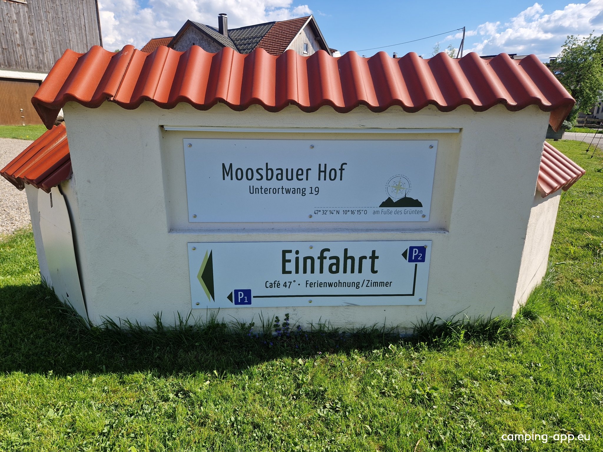 Moosbauerhof — Sítio para autocaravanas in Burgberg im Allgäu