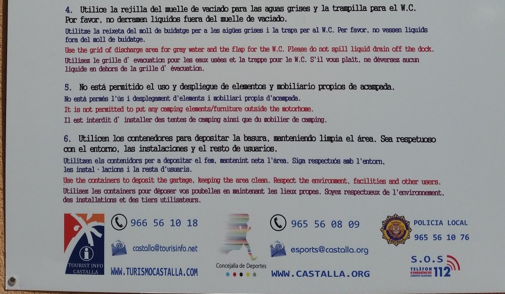 Stellplatz Castalla — Sítio para autocaravanas in  Castalla