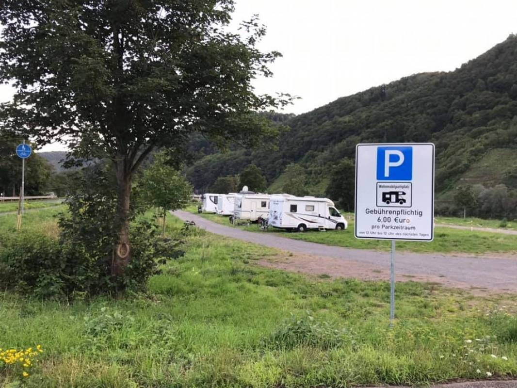 Stellplatz Bruttig-Frankel — Camperplaats in Bruttig-Fankel
