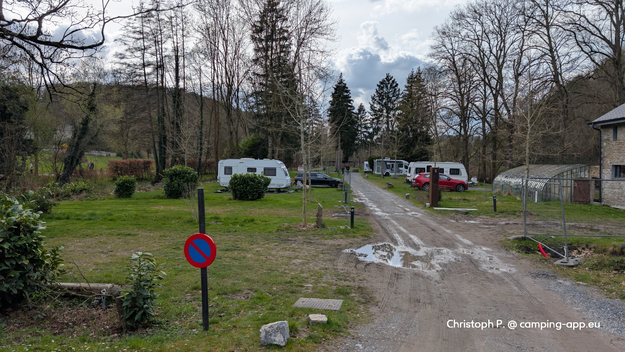Domaine Château de Dieupart — Campingplatz in Aywaille