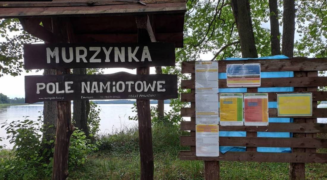 Pole Namiotowe "Murzynka" — Campingplass in Karwice
