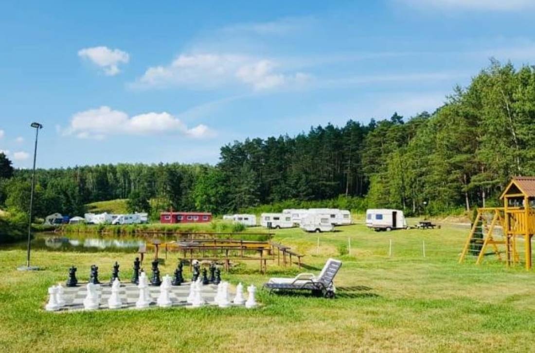 Rancho Kimana — Campingplass in Łagówek