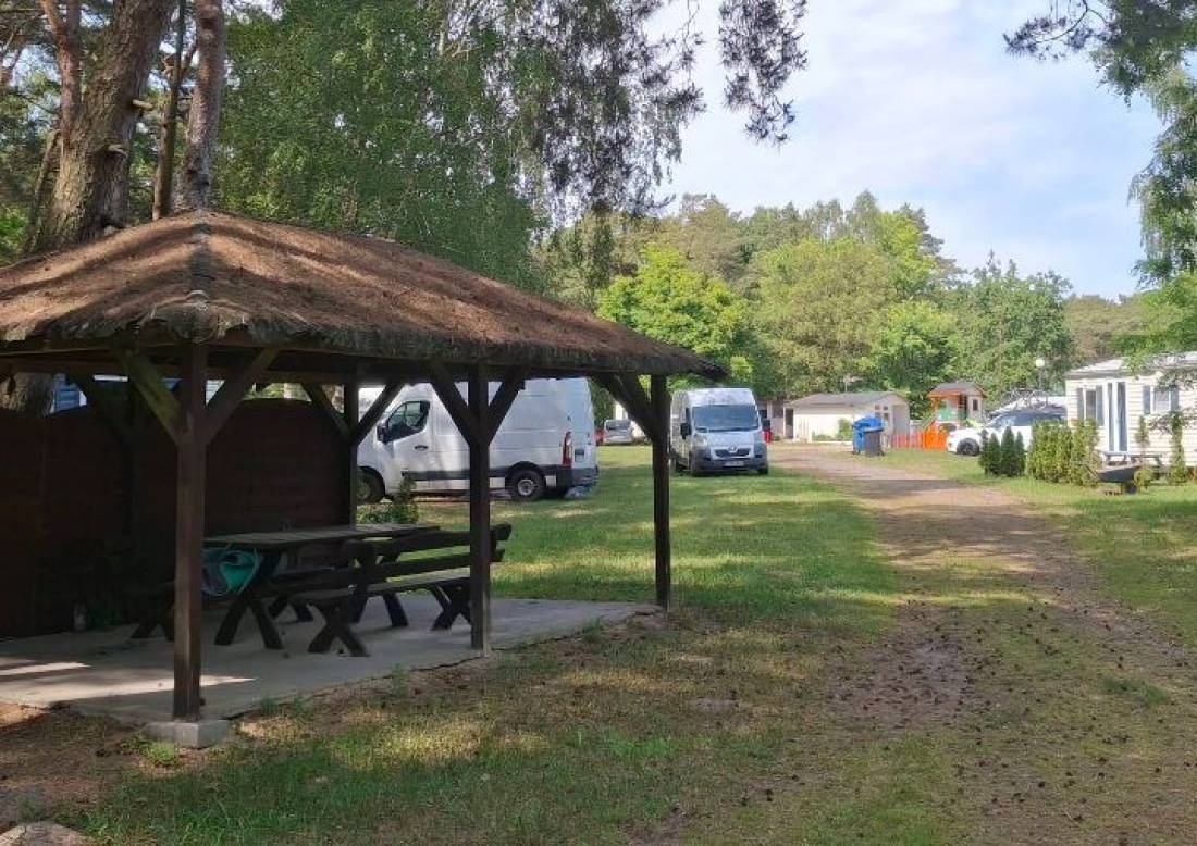 Pole Namiotowe POD LASEM — Kamp yeri in Pustkowo