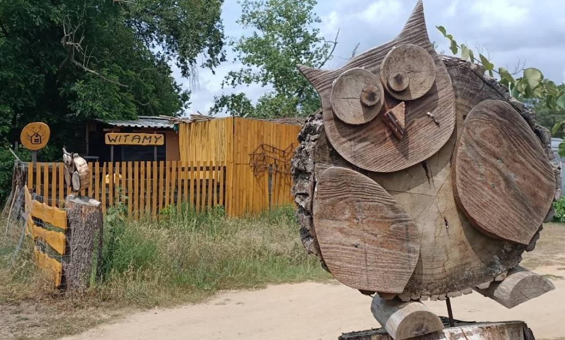 Wierzbowa osada — Kamp yeri in Kalensko