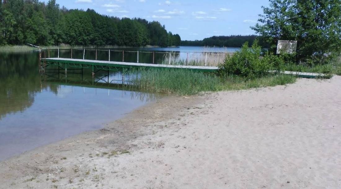 Pole namiotowe przy ośrodku Bory Tucholskie — Camping in Kladka