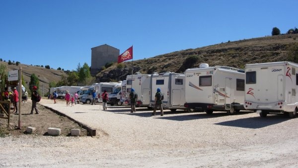 Stellplatz Hontoria del Pinar — Sítio para autocaravanas in  Hontoria del Pinar