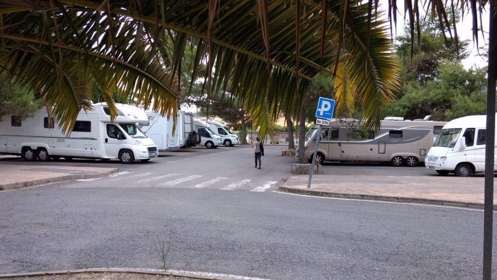 Stellplatz Cáceres — Area di sosta in Cáceres