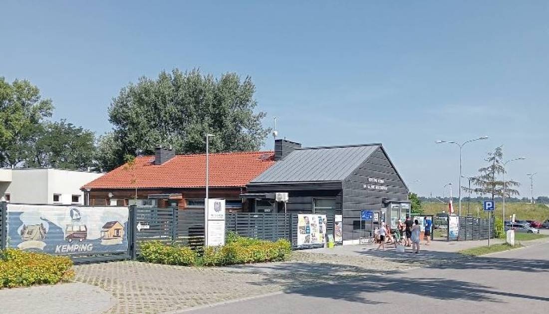 Przystań na Zalewie Włocławskim — Cámping in Włocławek