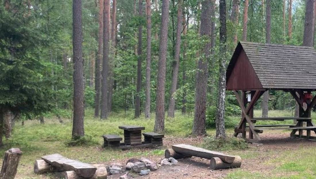 Cicho-sza Pole biwakowe Powałczyn — Kamp yeri in Powałczyn
