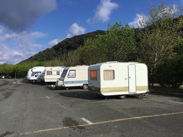 Stellplatz Zumaia — Area di sosta in  Zumaia