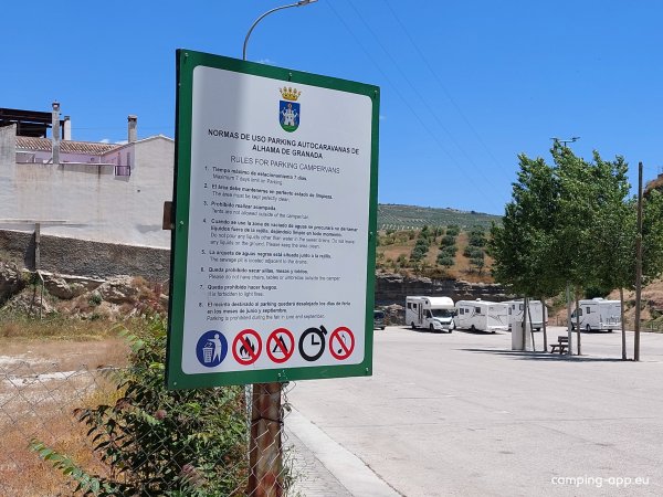 Stellplatz Alhama de Granada — Photo 4