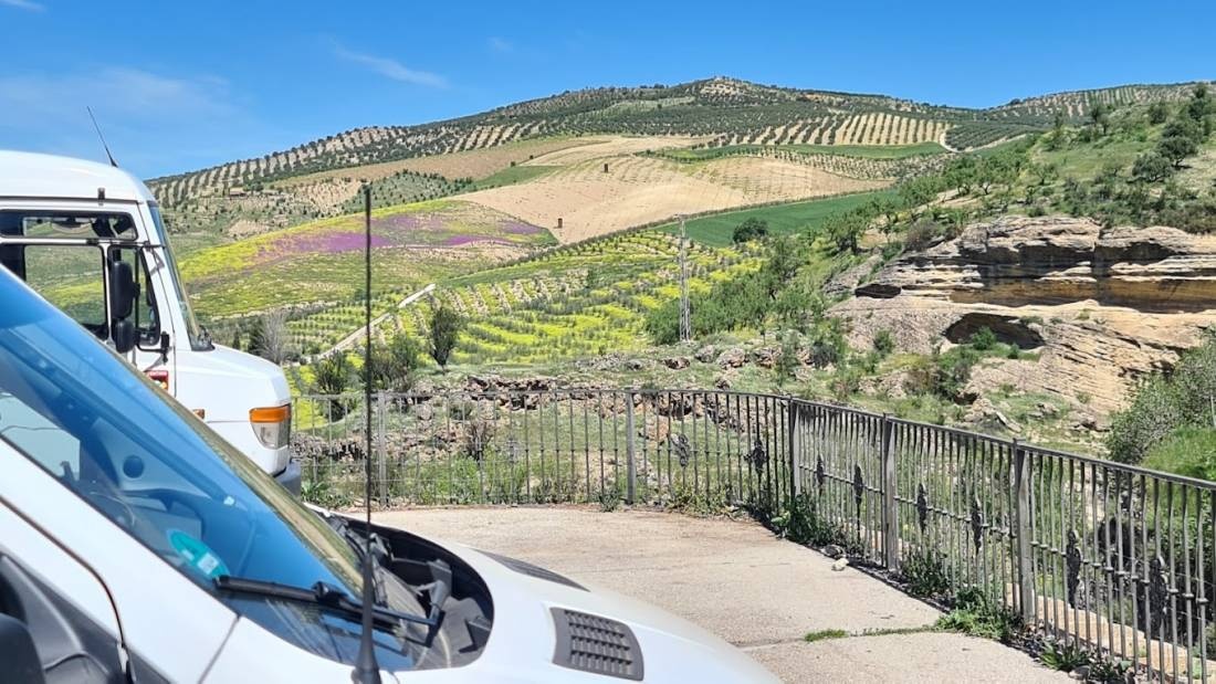 Stellplatz Alhama de Granada — Bobilplass in Alhama de Granada