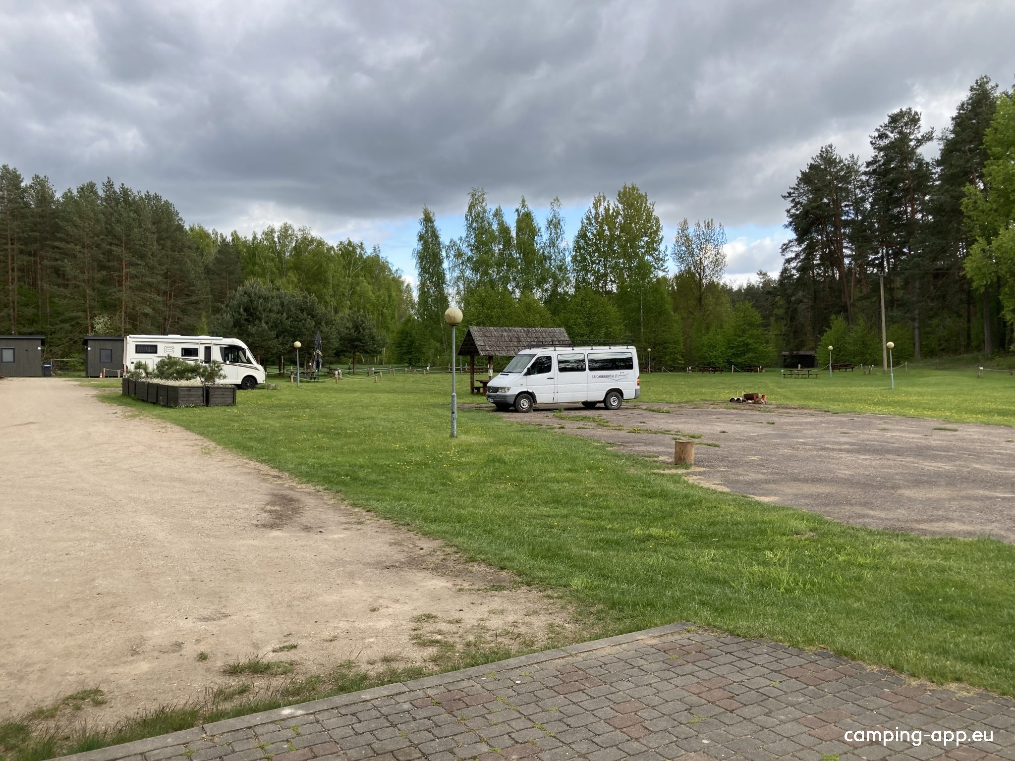Kainos Camping, Paluse — Sítio de acampamento in Palūšė