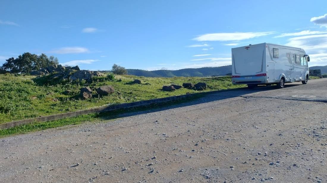 Stellplatz Cumbres Mayores — Bobilplass in  Cumbres Mayores