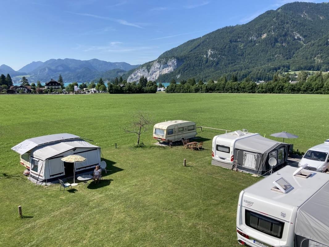 (Nur Dauercamper) Camping Michlbauer — Campingplatz in Gschwand