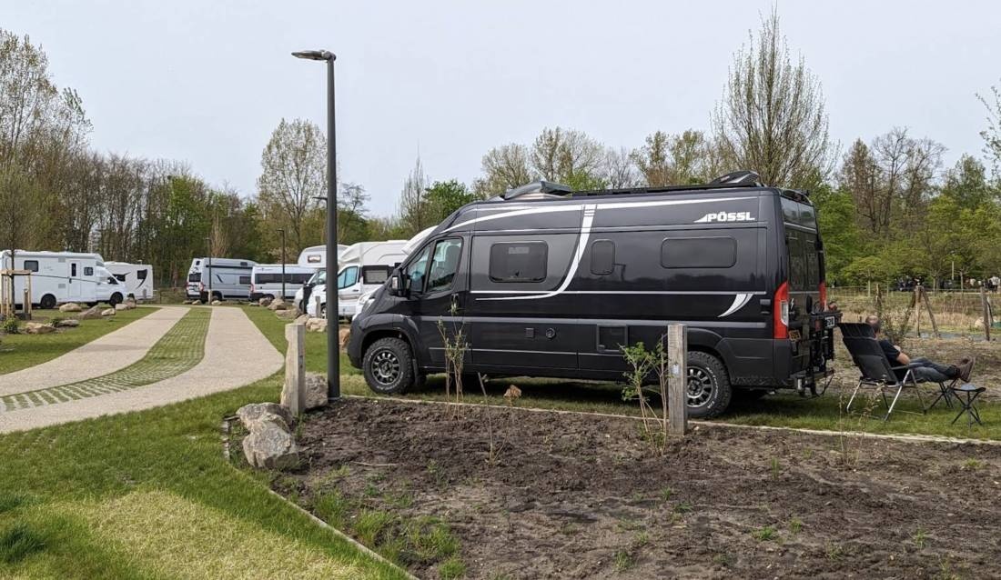 Camperplaats Kapermollen — Stellplatz in Hasselt