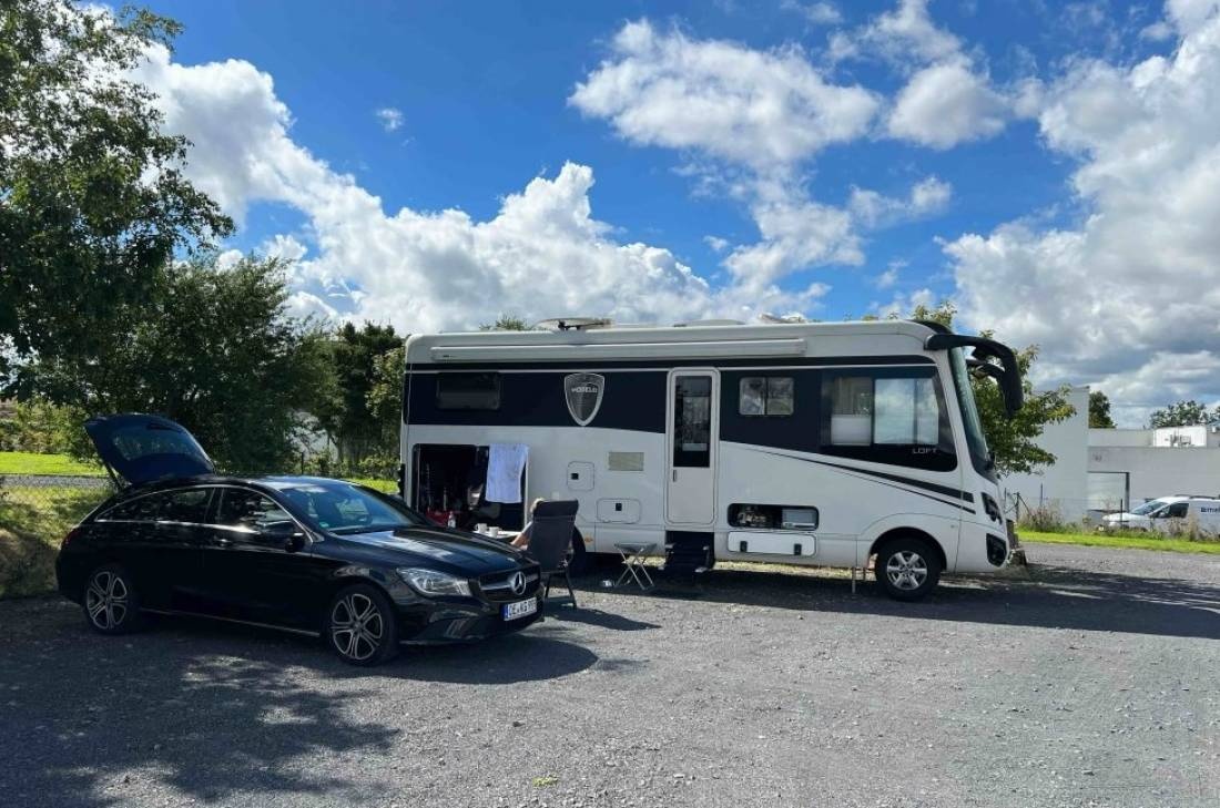 Stellplatz Bornich — Sítio para autocaravanas in Bornich