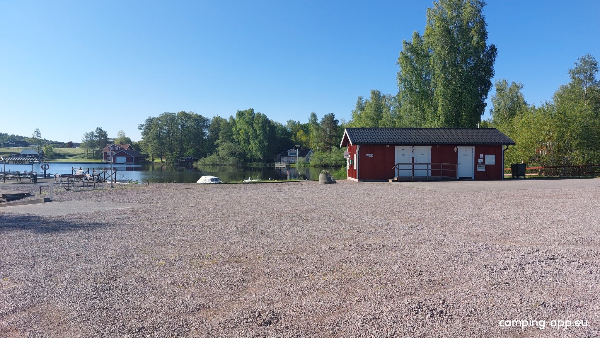 Södra Kinda Båtklubb — Campervan Site in Horn