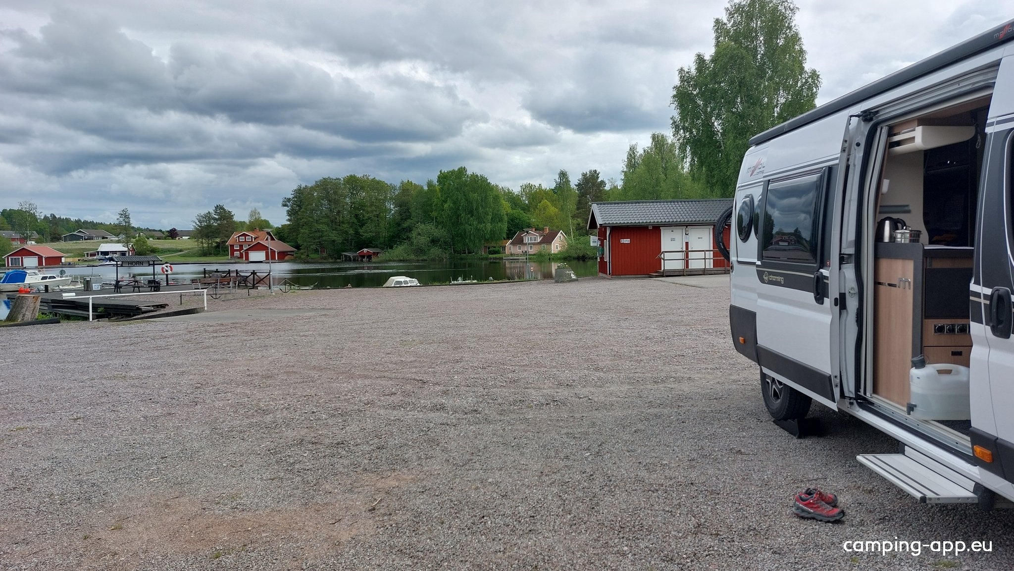 Södra Kinda Båtklubb — Campervan Site in Horn