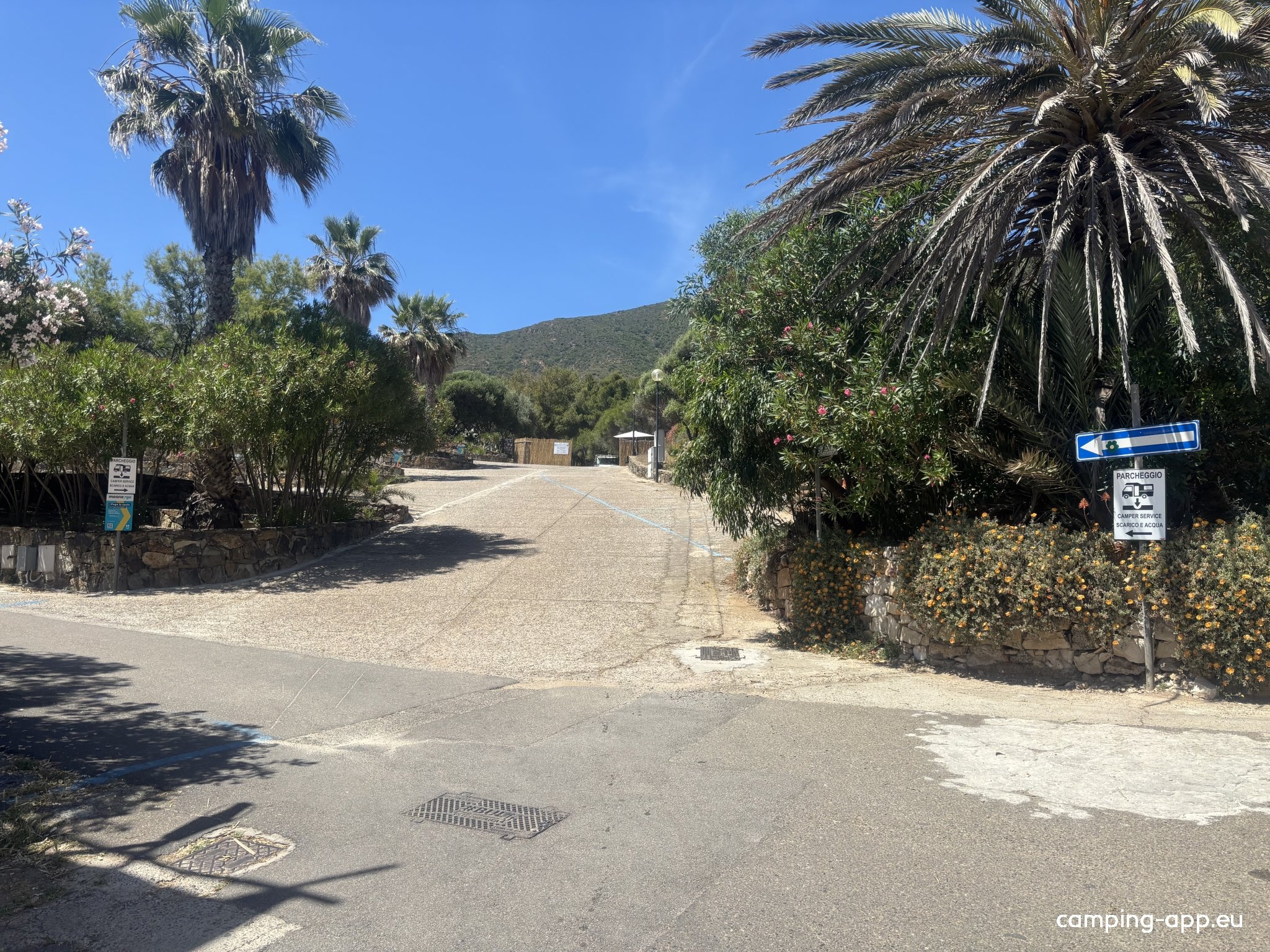 Villaggio Portixeddu sul Mare — Campervan Site in Portixeddu