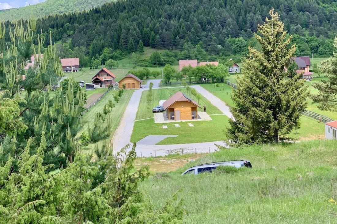 Camping Primavera Plitvice — Area da campeggio in Saborsko