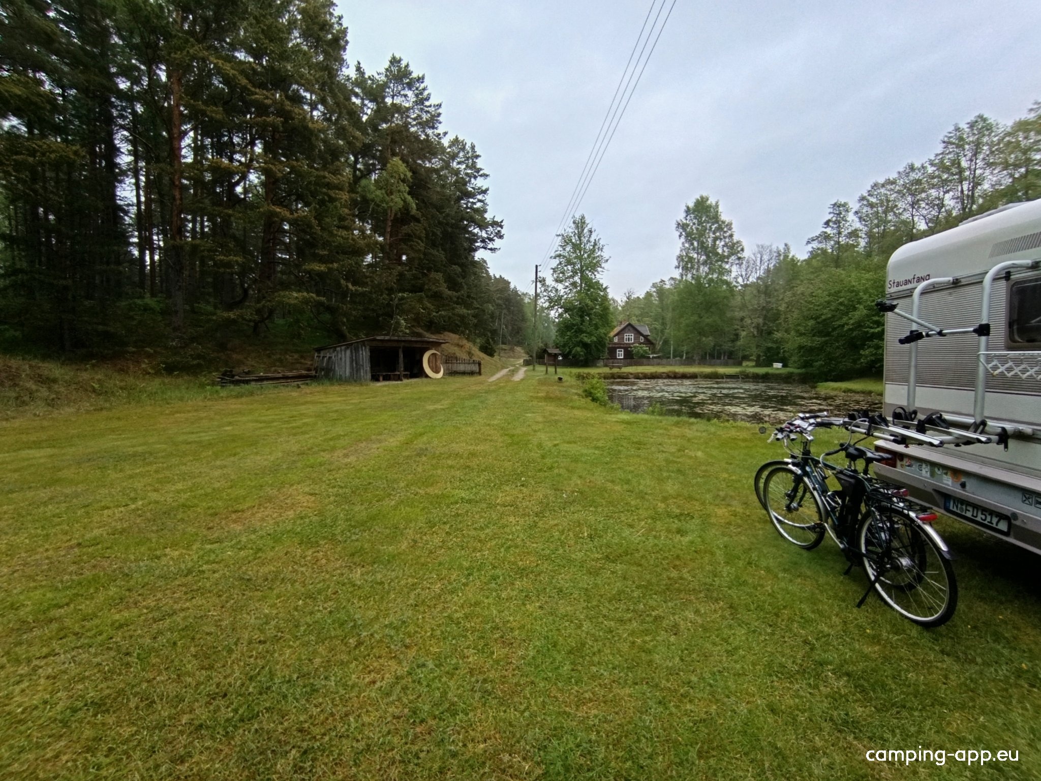 Camping Purvziedi — Area da campeggio in Vaide