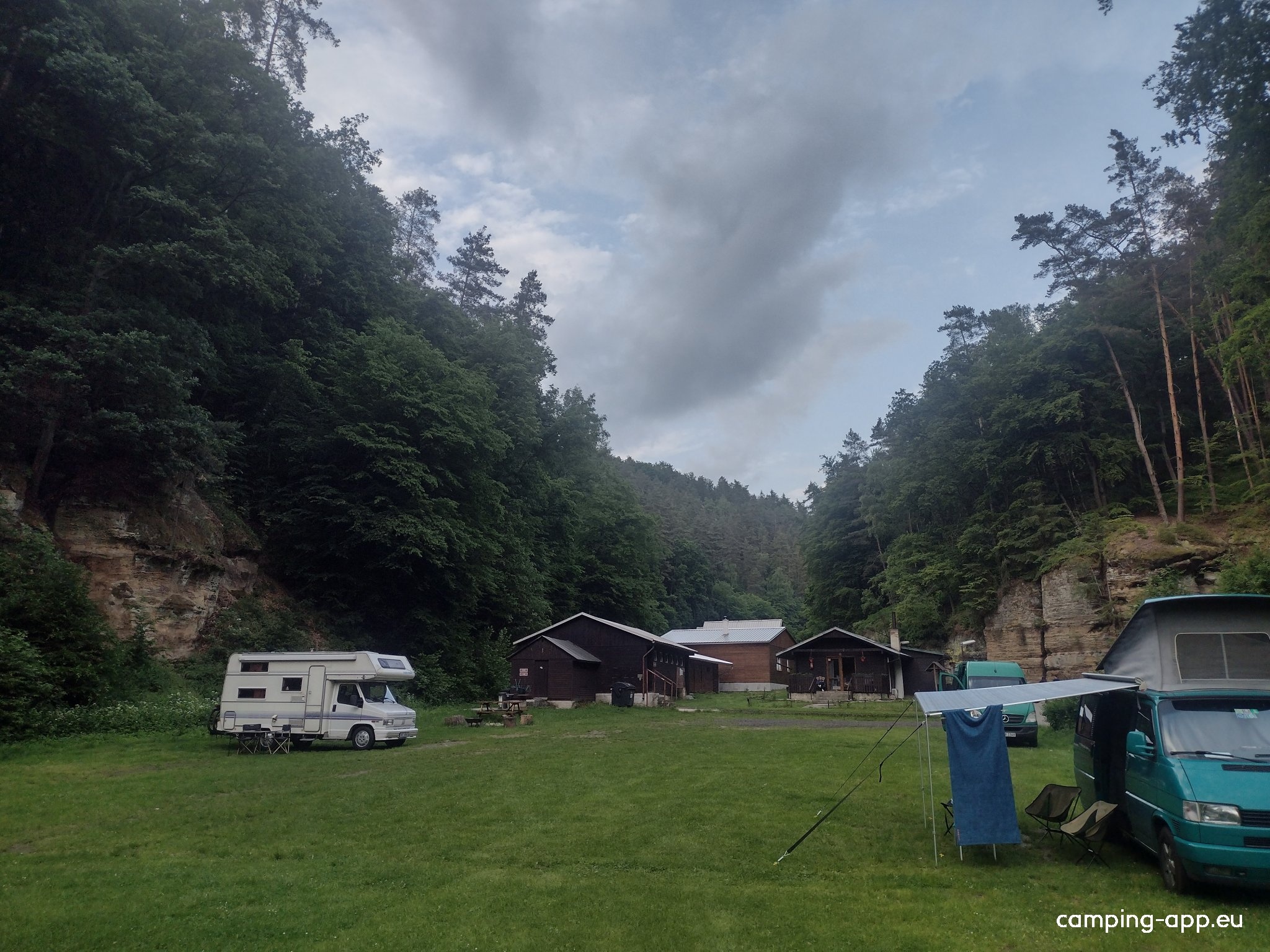 Autocamp Kokořín — Area da campeggio in Kokořín