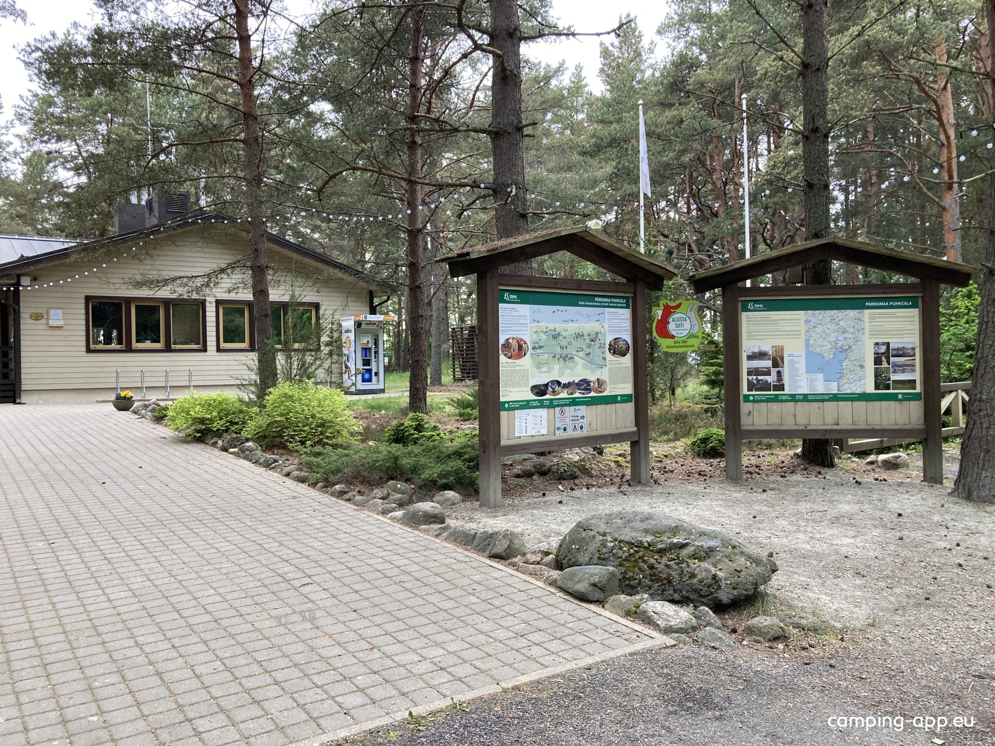 RMK InfoZentrum Kabli — Campervan Site in Kabli küla
