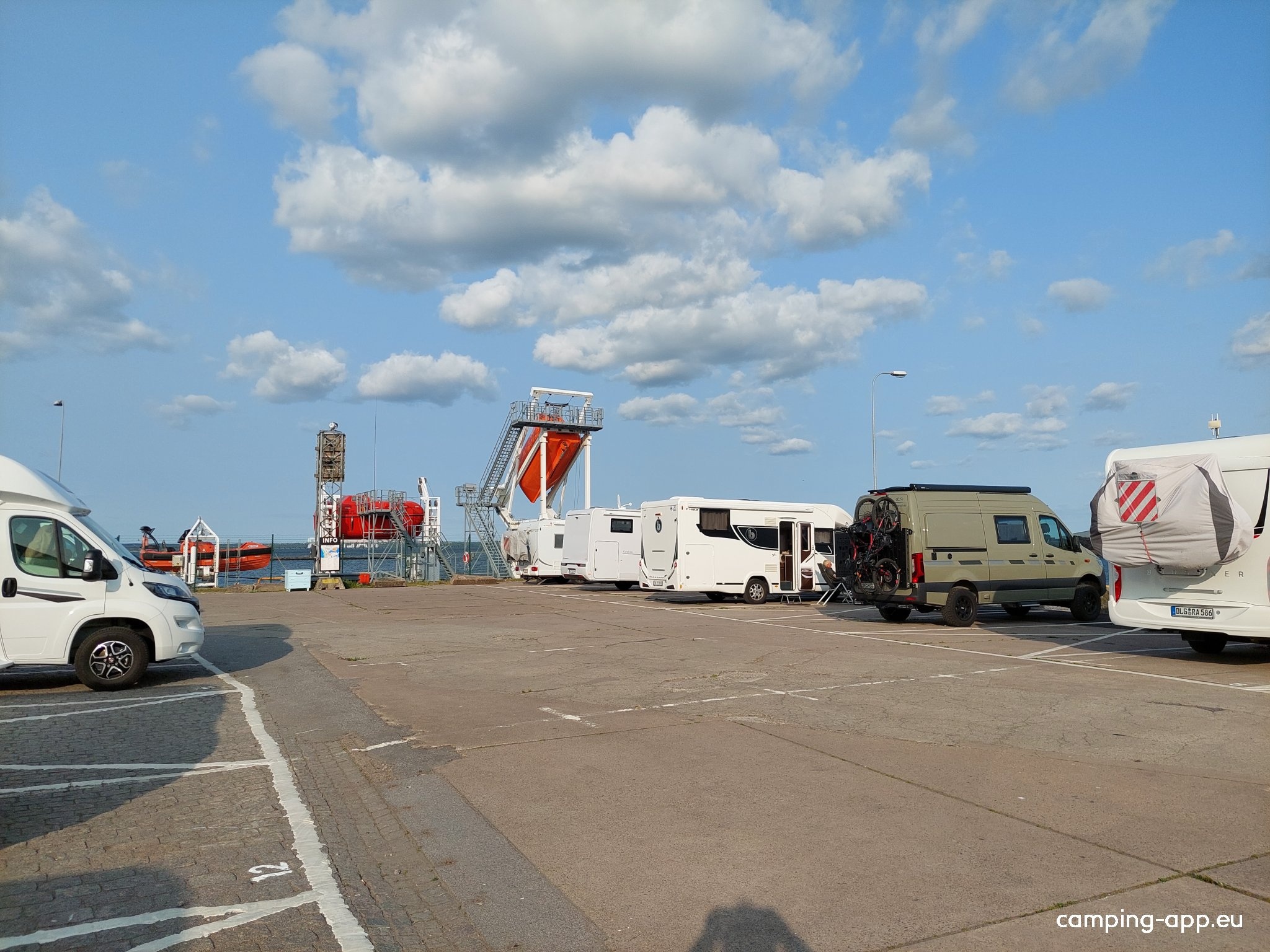 Kalmar Gästhamn Ställplatser — Bobilplass in Kalmar