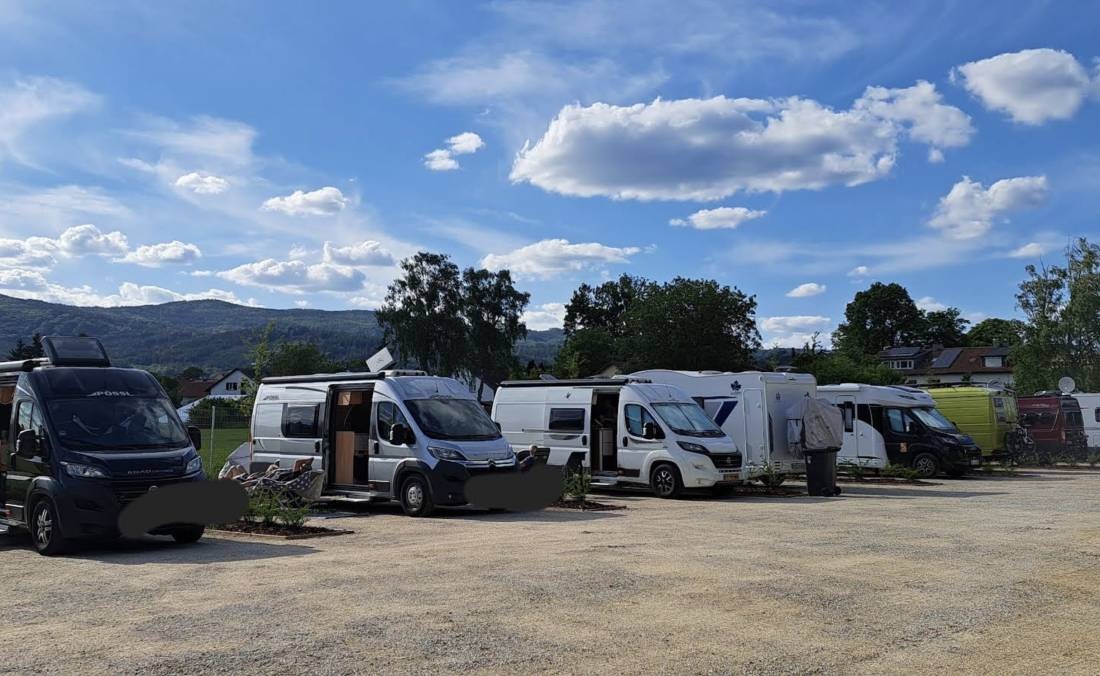 Stellplatz für Wohnmobile Furth Im Wald — Sítio para autocaravanas in Furth im Wald