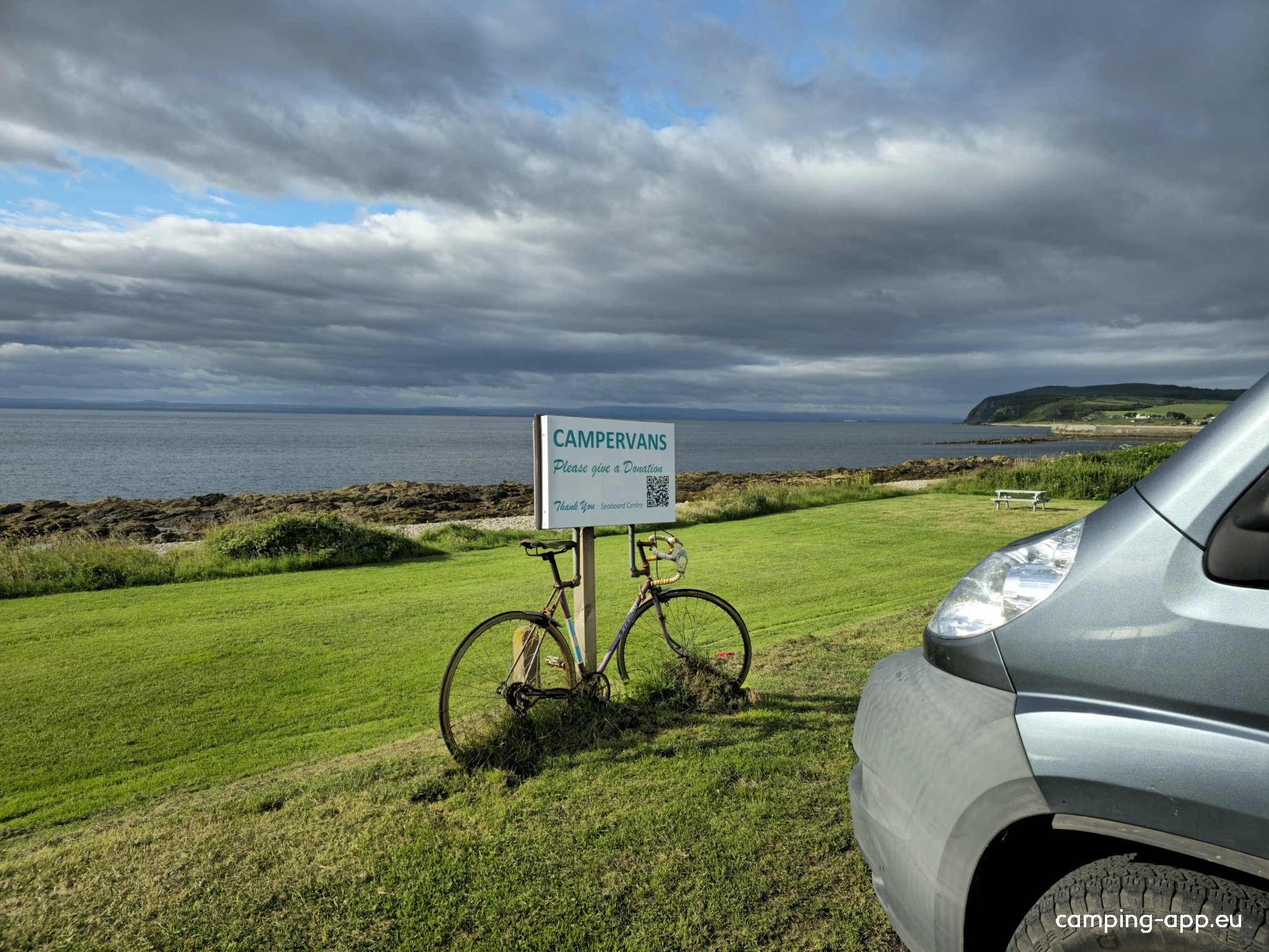 am Seaboard Centre — 露营车营地 in Hilton of Cadboll