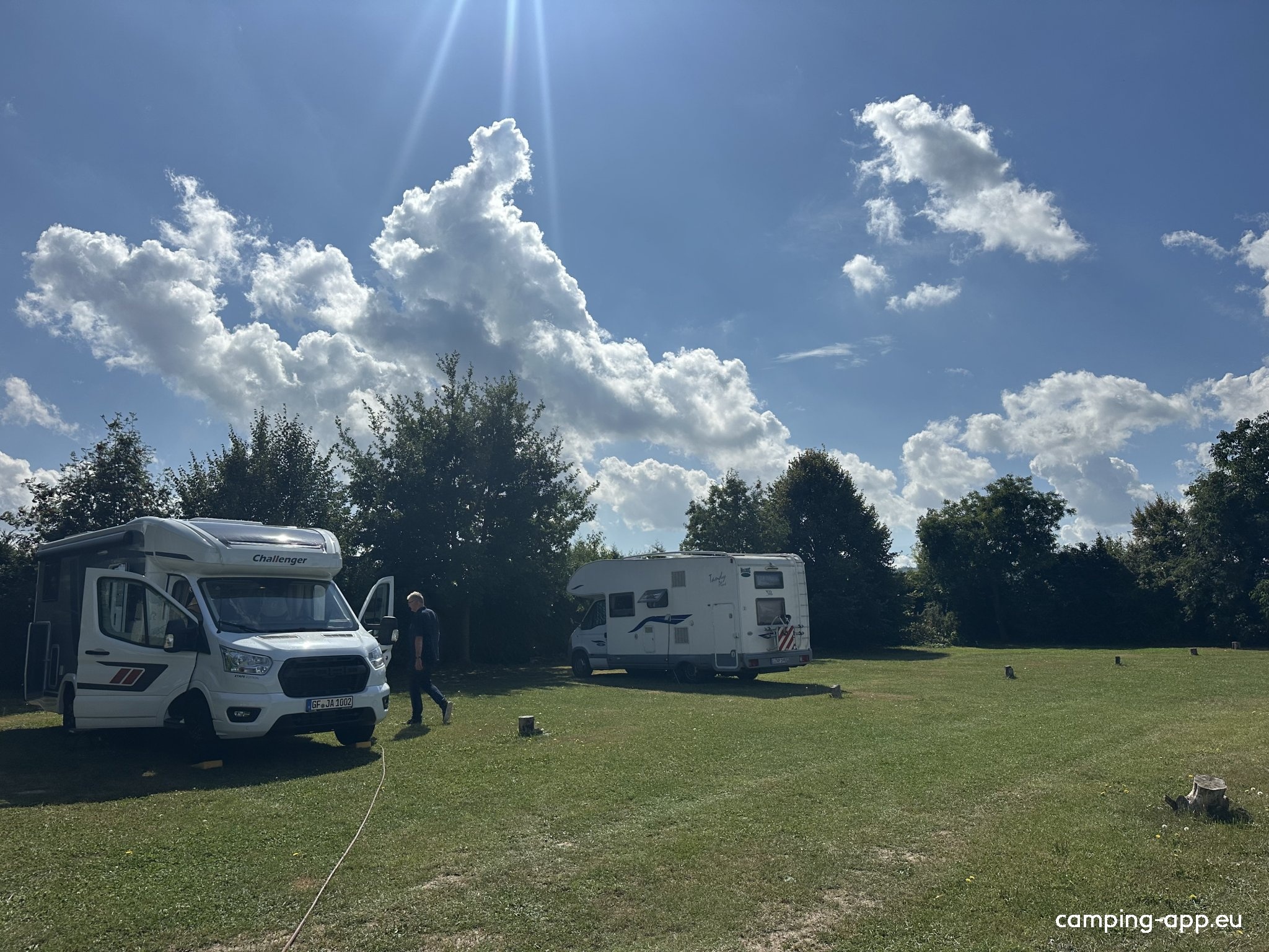 Camper Garden — Campervan Site in Wennigsen (Deister)