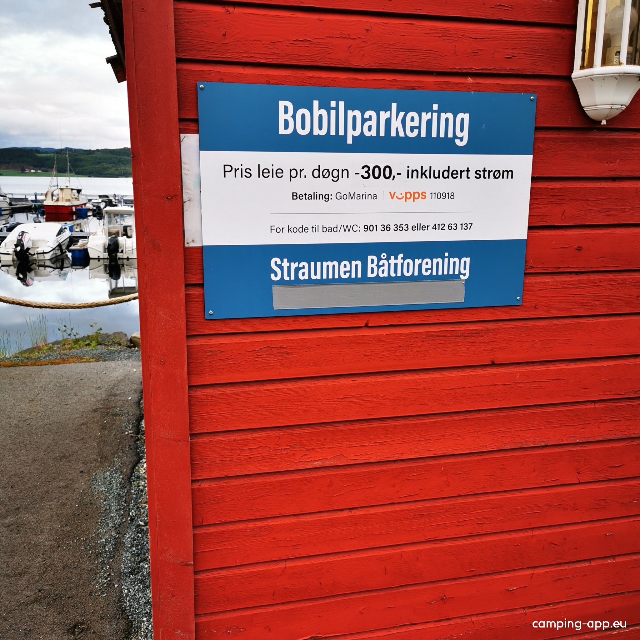 Bobilpakering Straumen — Camperplads in Inderøy