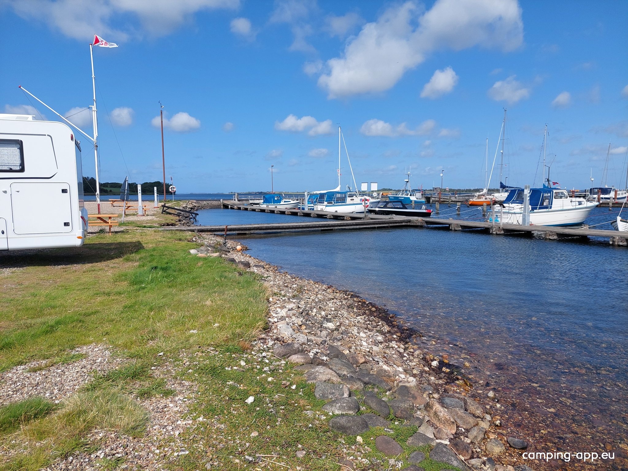 Doverodde havn — Area di sosta in Hurup Thy